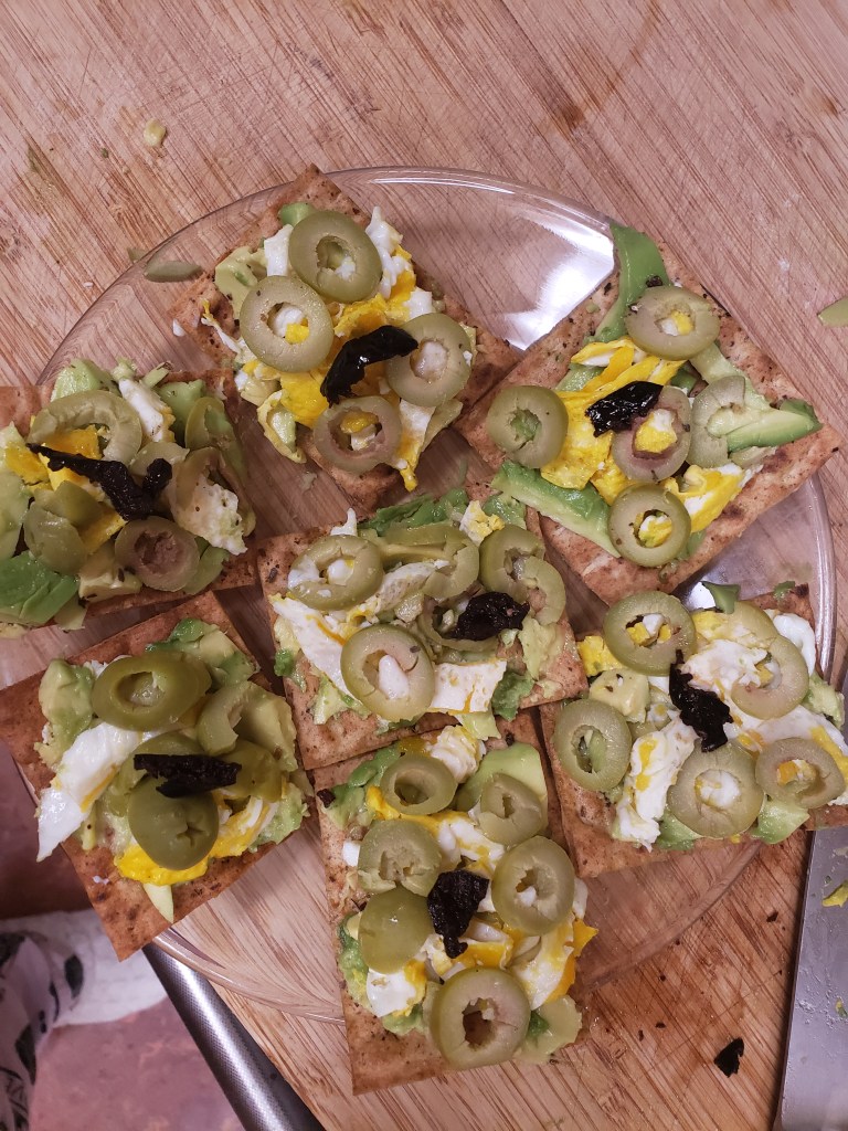 The finished Breakfast Hors D'Oeuvres